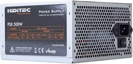 [PWR250003] Fuente de Alimentación Hiditec ATX500W Ventilador 12cm