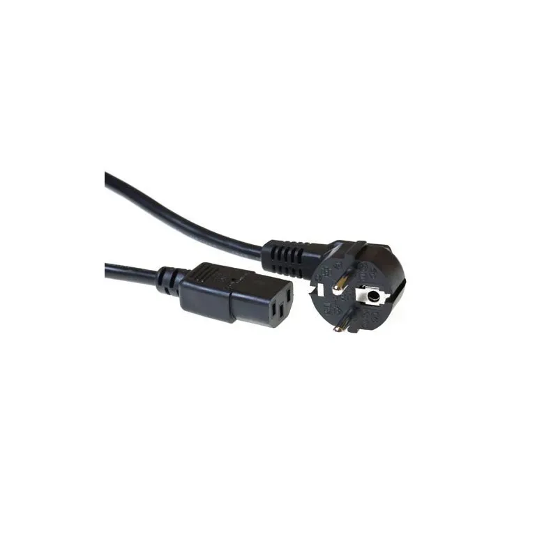 [CBL250002N] Schuko macho a C13 (IEC) (Negro)